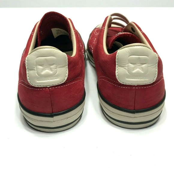 Converse X John Varvatos 11 Star Player EV Low Red - Picture 4 of 8